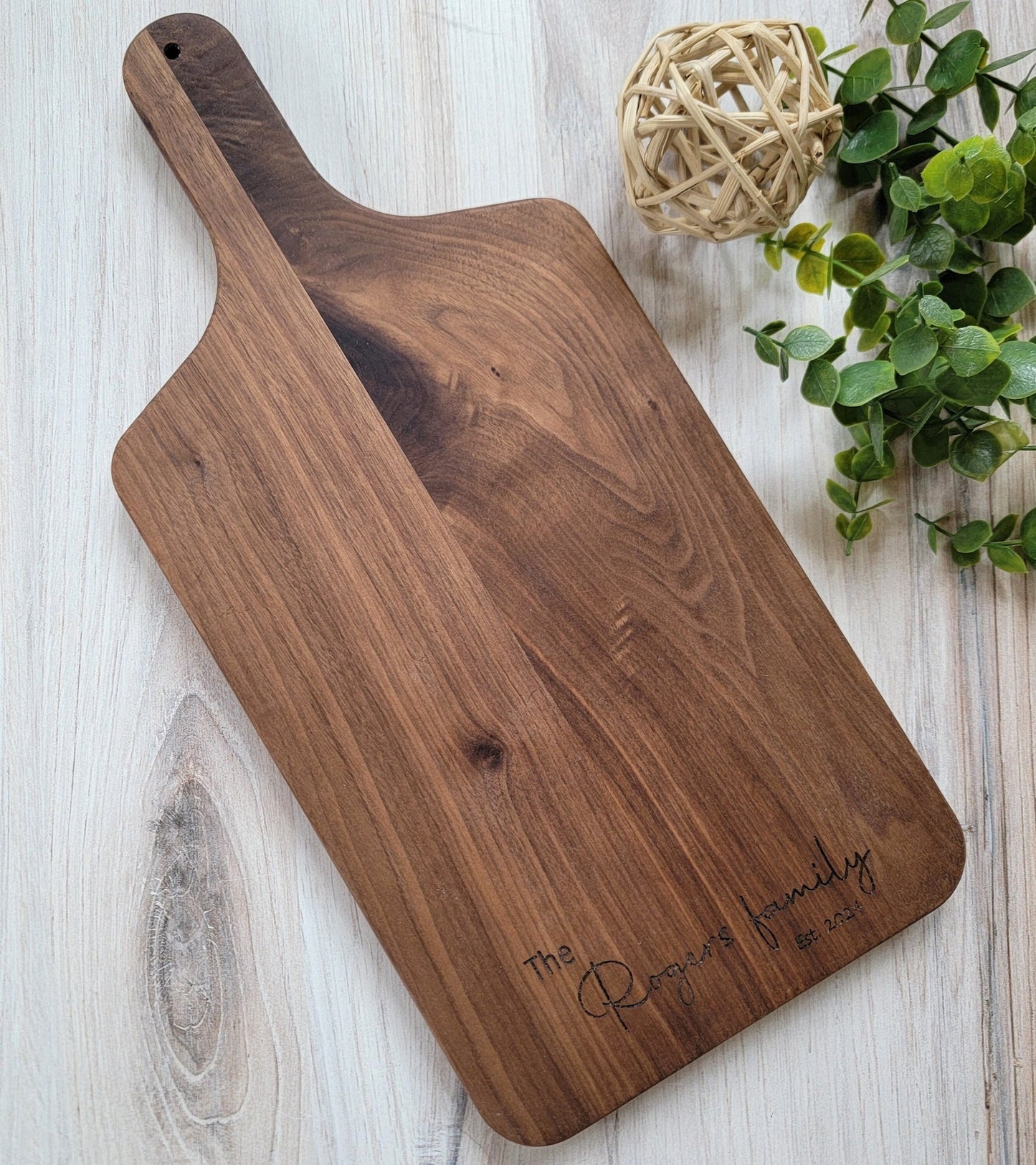 Custom Walnut Cutting Board