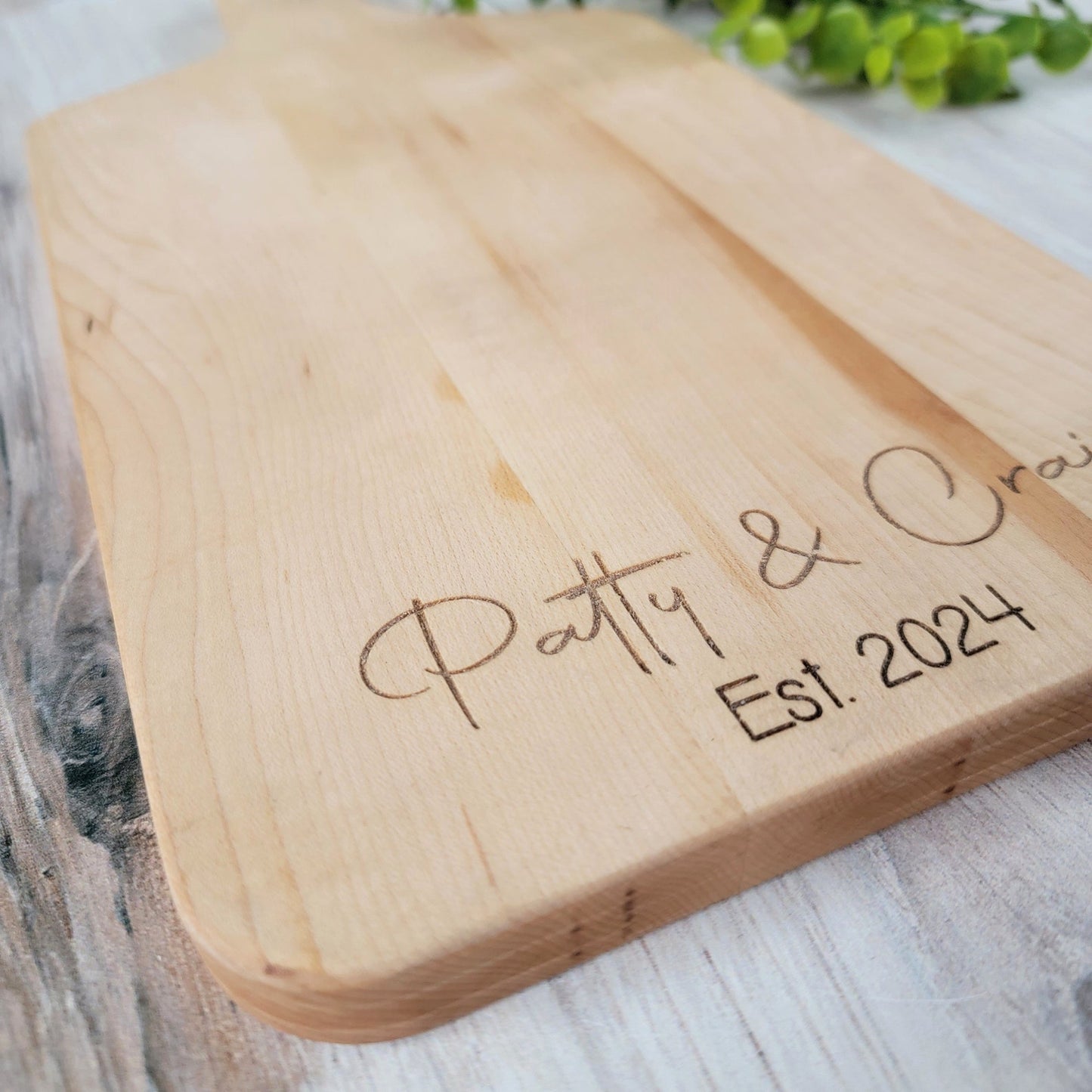 Custom Maple Set | Cutting Board + Coasters