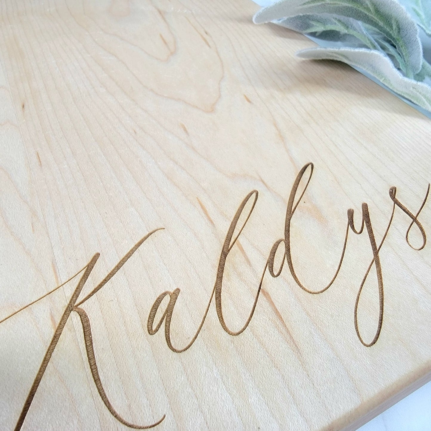 Custom Maple Set | Cutting Board + Coasters