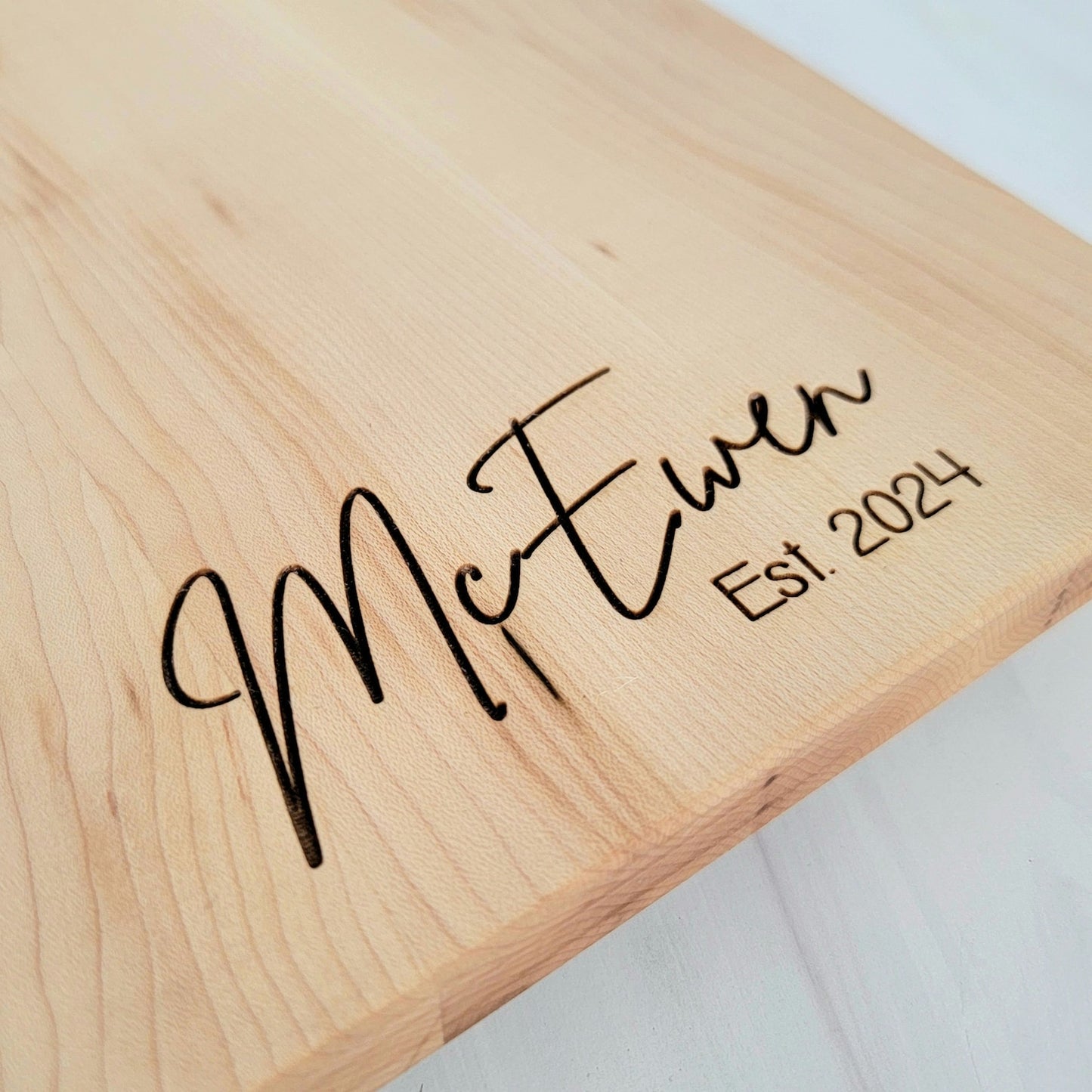 Custom Maple Cutting Board