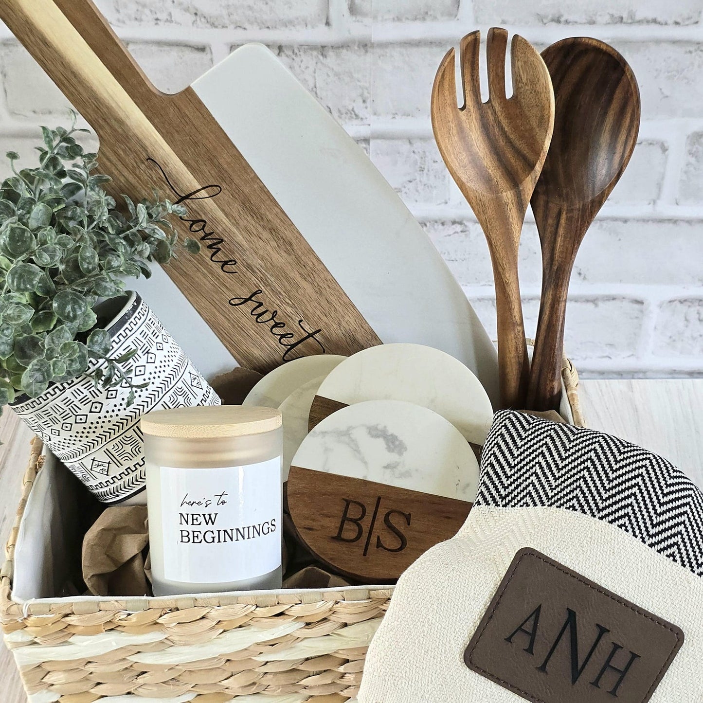 Custom Farmhouse Gift Basket