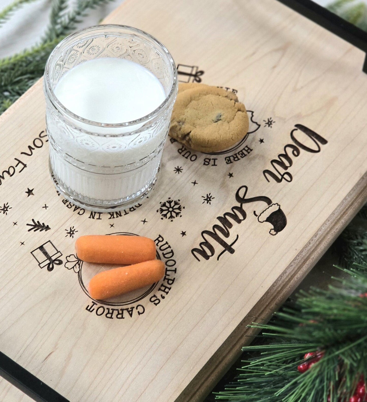 Custom Family Christmas Tray