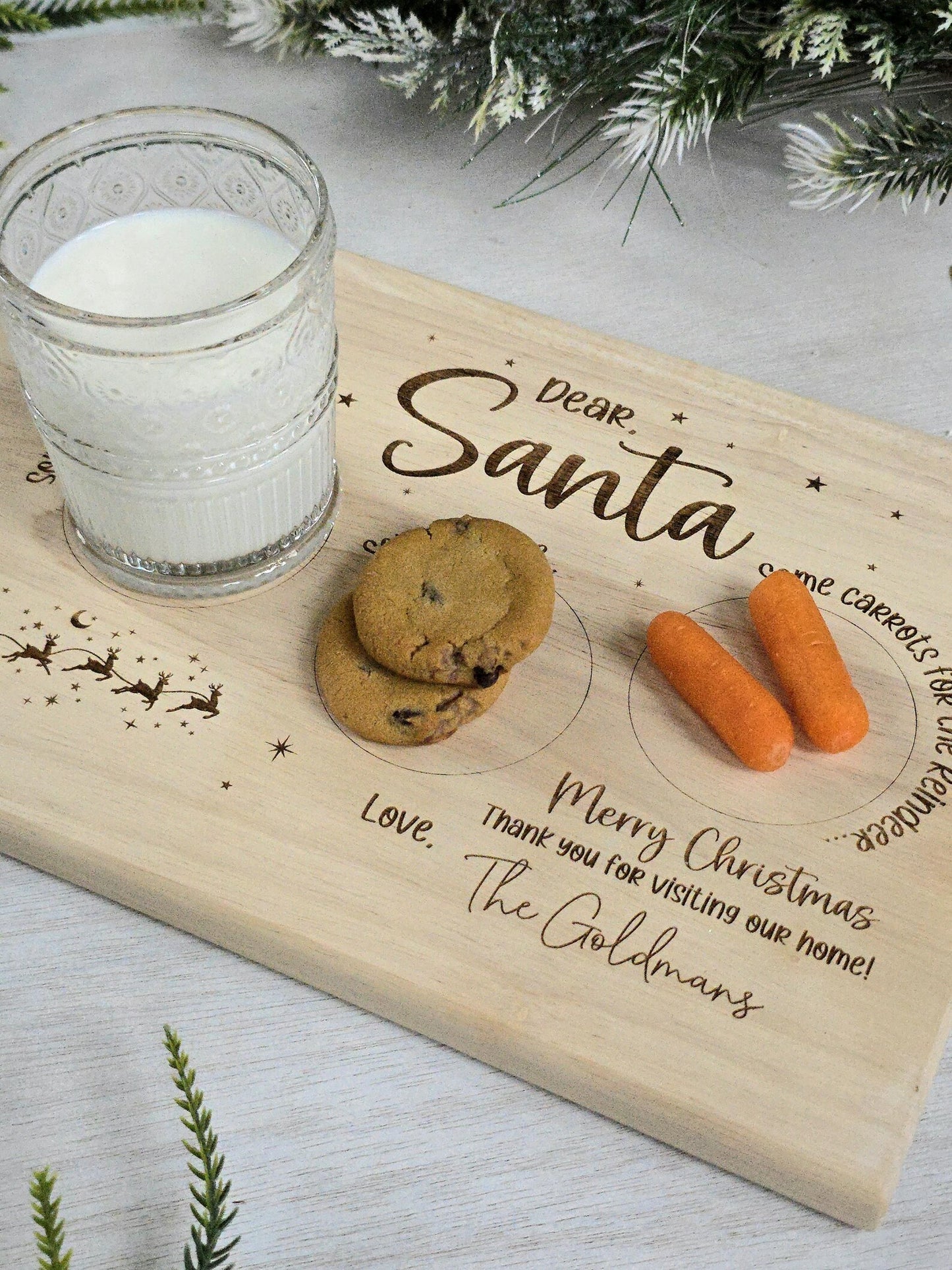 Custom Christmas Cutting Board