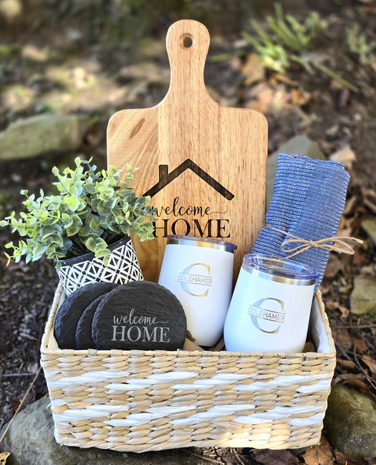 Custom New Home Gift Basket