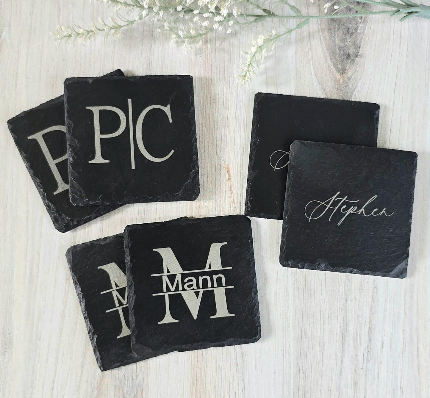 Custom Slate Coasters